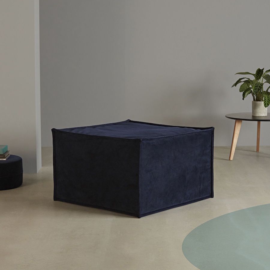 Pouf letto design moderno chiuso Gyda